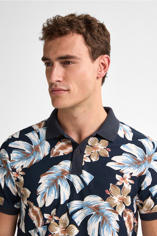 TROPICAL POLO BLUEVIEW M 1050 POL908 5178 Navy Blue